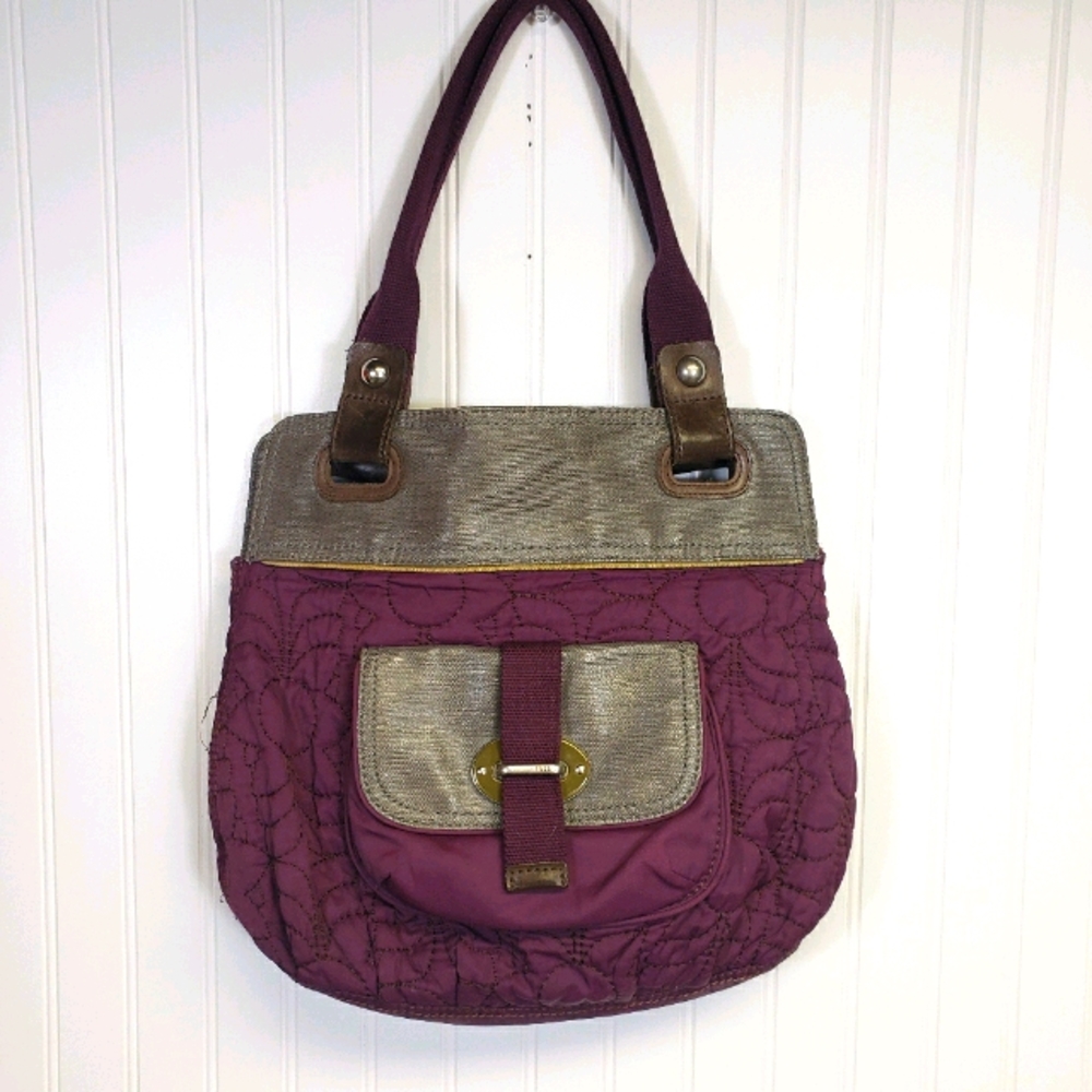 Fossil Purple Purse